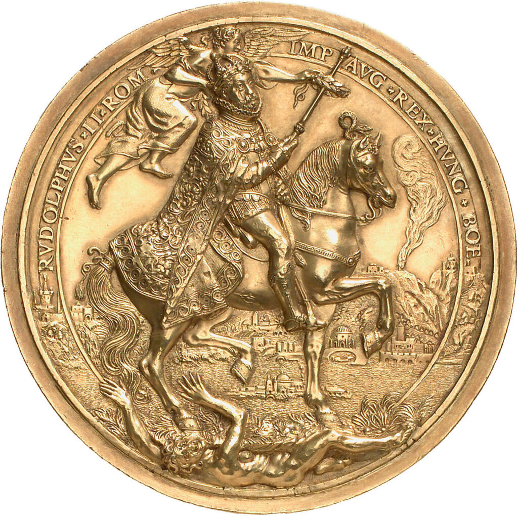 Medaille Kaiserkrönung Rudolf II